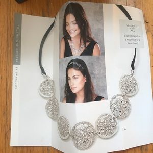 Heads Up Necklace Touchstone Crystal by Swarovski
